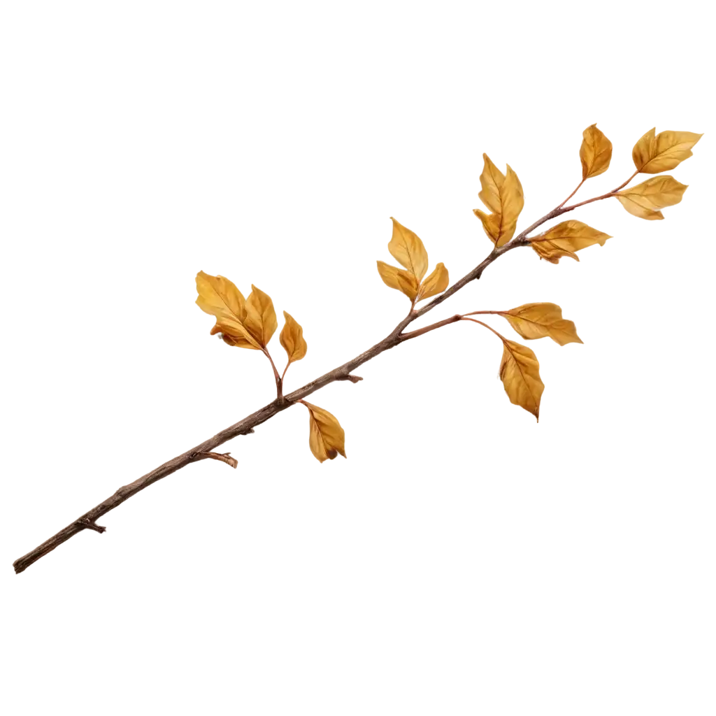 HighQuality-PNG-Image-of-a-Large-Dry-Branch-with-Leaves-for-Versatile-Use