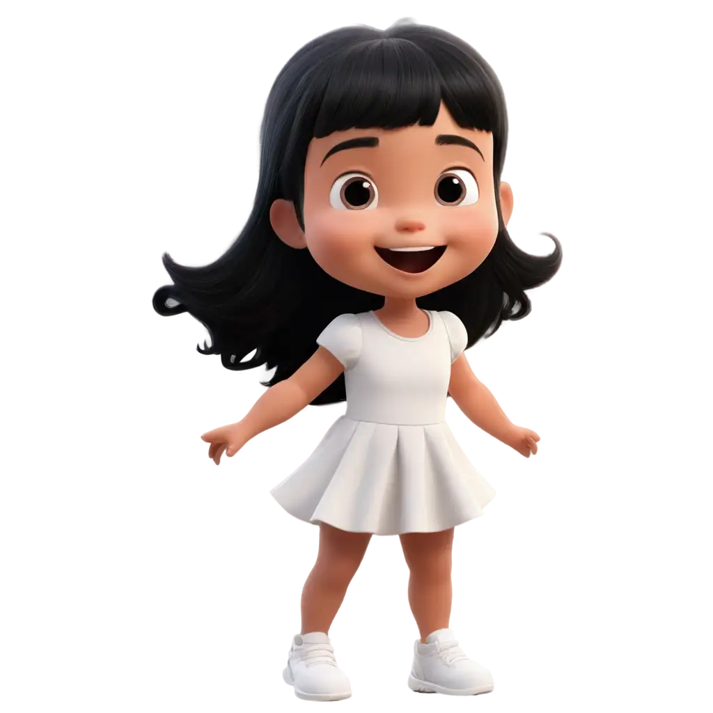 Cartoon-White-Toddler-Girl-with-Black-Hair-PNG-Image-Playful-and-Adorable-Illustration