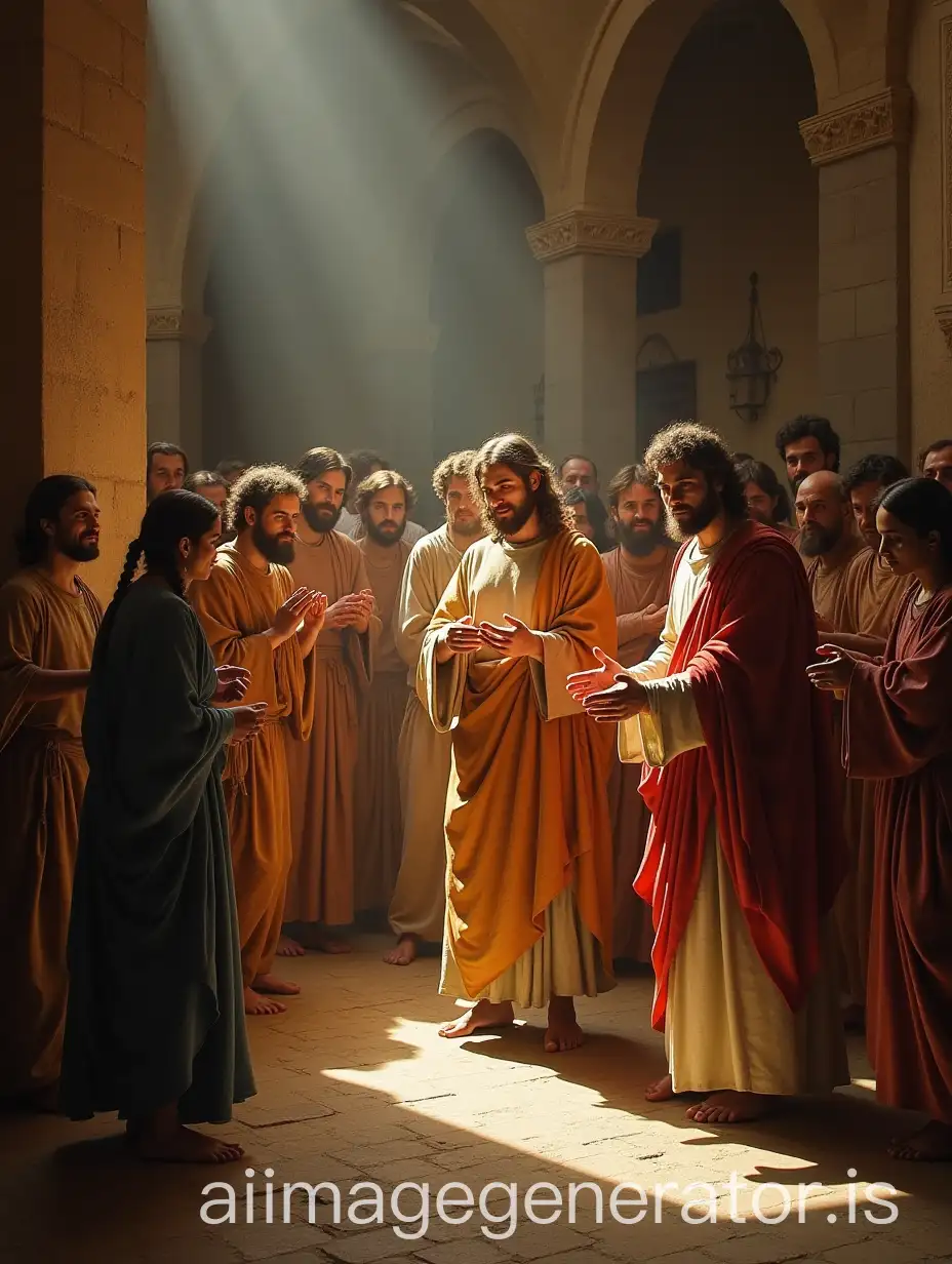 PRESENTATION OF JESÚS TO THE LORD IN THE TEMPLE OF JERUSALEN