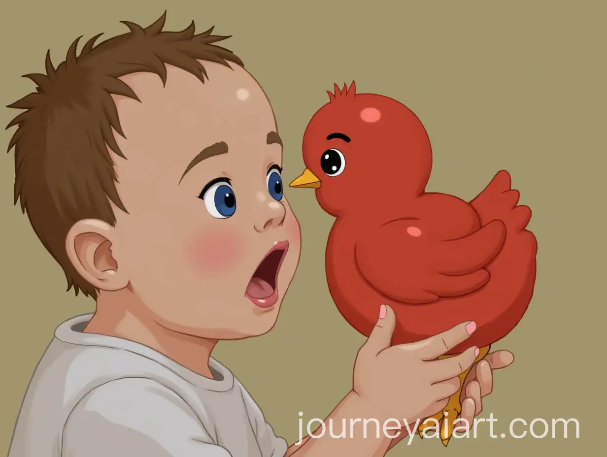 Baby-with-Red-Chick-in-Playful-Setting