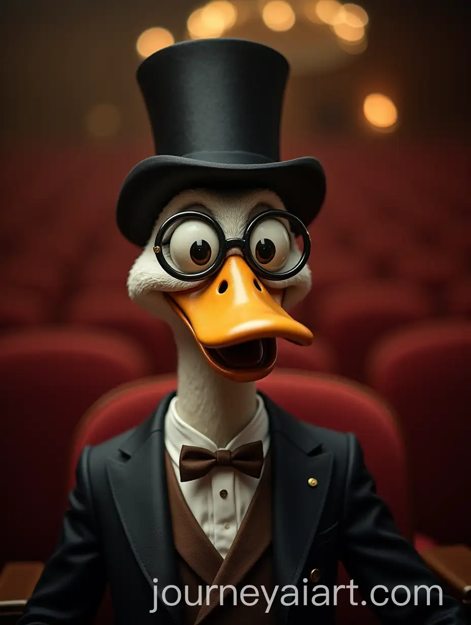 Fancy-Duck-Wearing-Stack-of-Top-Hats-and-Monocles-at-the-Opera