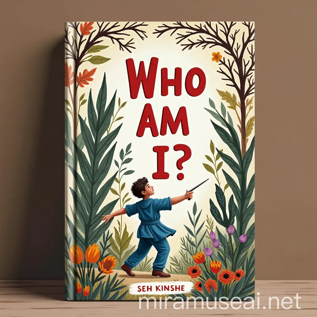 Mysterious Figure in Shadow Who Am I Book Cover