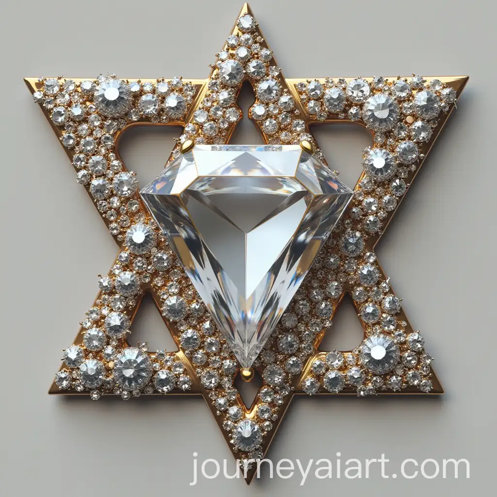 Luxurious-TriangleInspired-Jewelry-Logo-with-Swarovski-and-Harry-Winston-Influence
