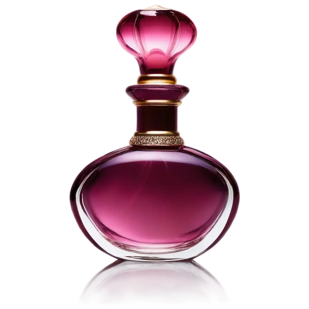 Glossy-and-Shiny-Perfume-PNG-in-Dark-Colors-Pink-Red-Yellow-for-Stunning-Visuals