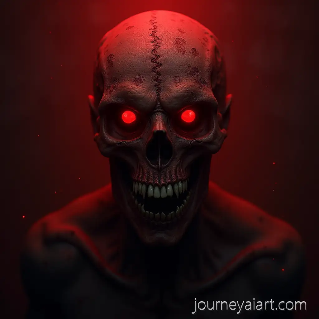 Terrifying-RedSkull-Demon-with-Glowing-Horror-Eyes-in-Dark-Horror-Setting