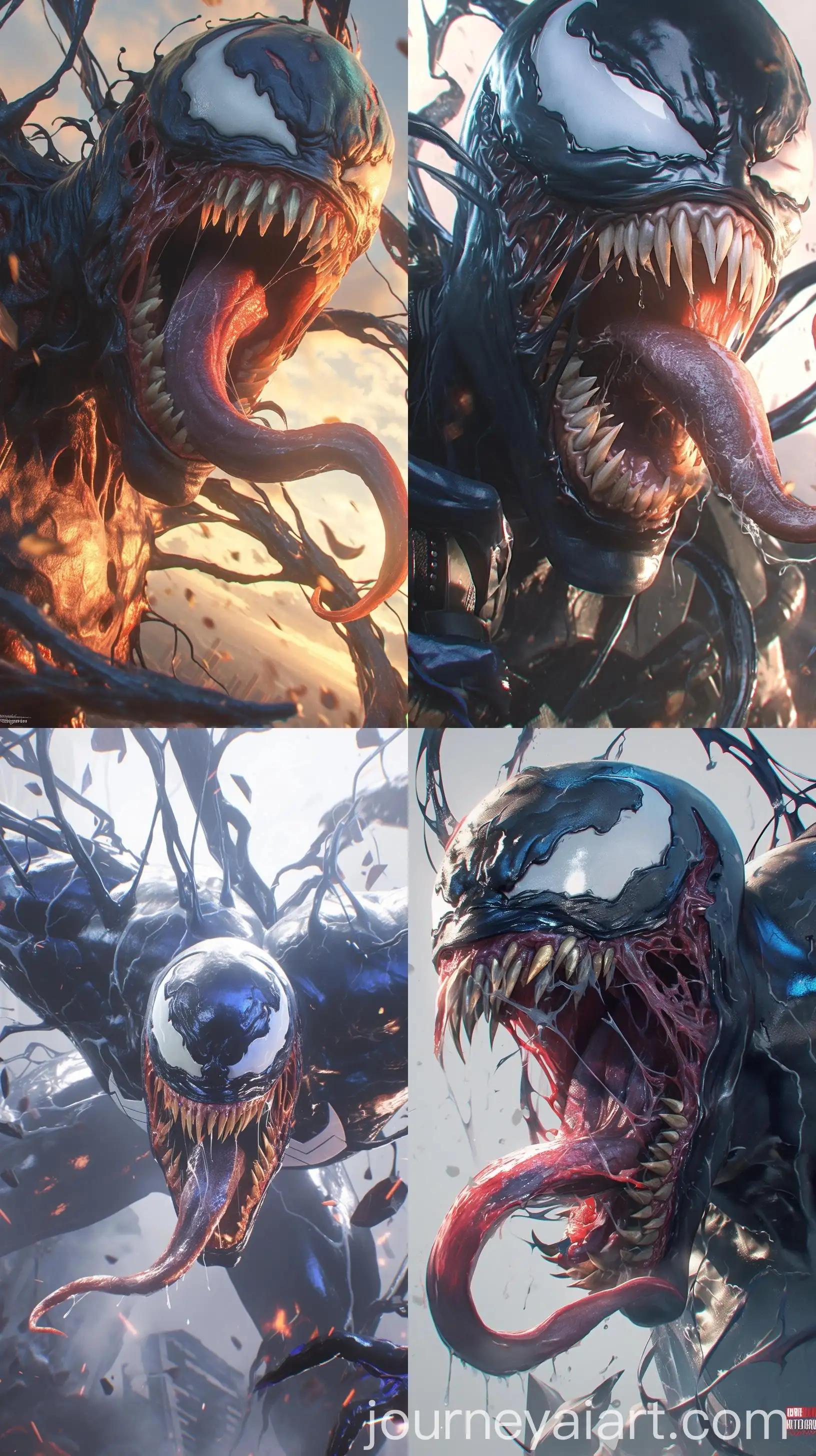 Eddie-Brocks-Venom-Transformation-Illustration