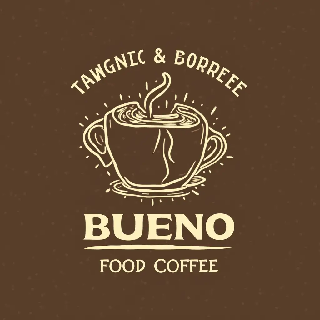 generate photos for BUENO food&coffee