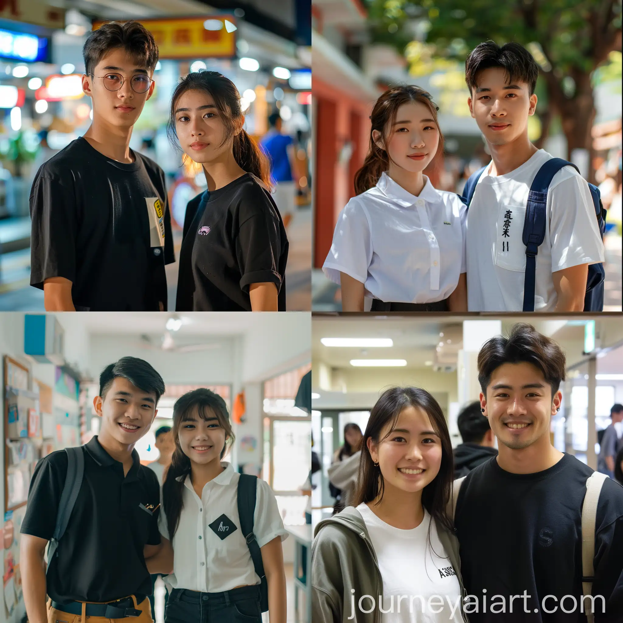 Male-and-Female-Students-with-on-Shirt