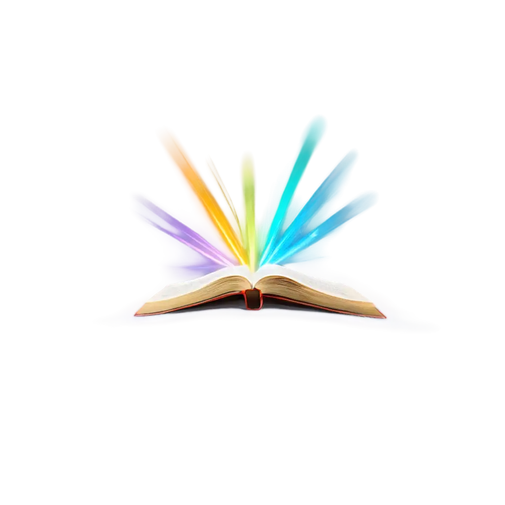 Colorful-Light-Emitting-Open-Book-PNG-Image-Enhance-Your-Designs-with-Vivid-Illumination