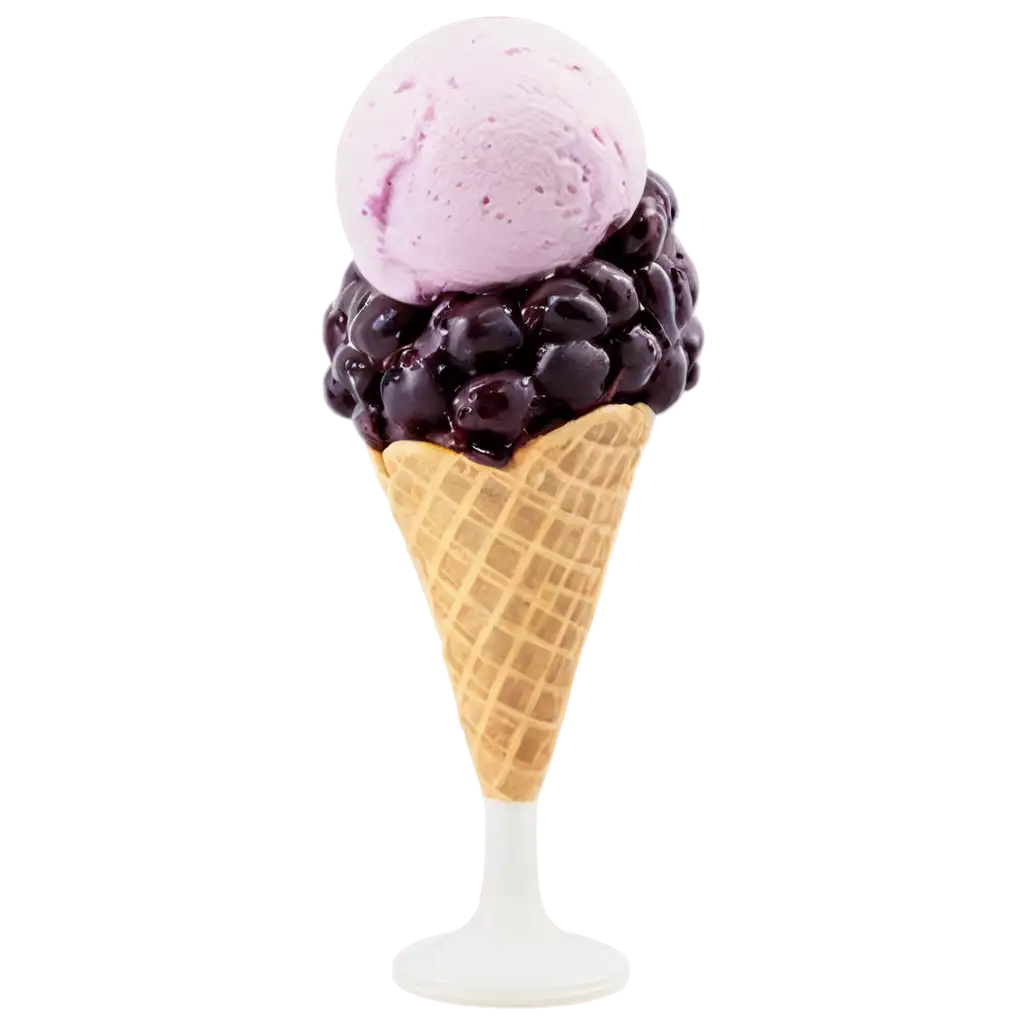 Black-Current-Ice-Cream-Sundae-PNG-HighQuality-Transparent-Image-for-Design-Projects