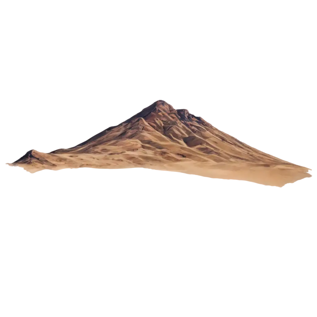 HighQuality-Desert-Mountain-PNG-Image-for-Versatile-Usage