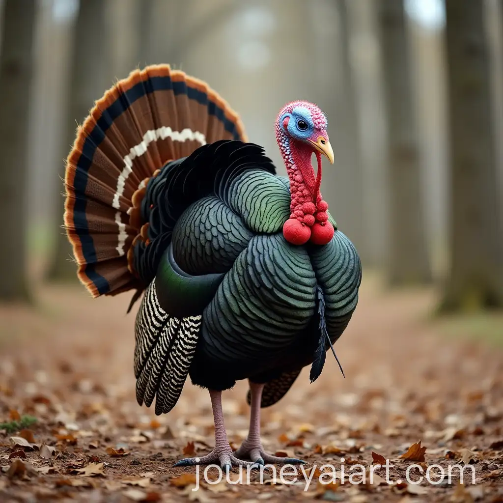 Turkey-Man-with-Large-Feet-Walking-in-Traditional-Costume