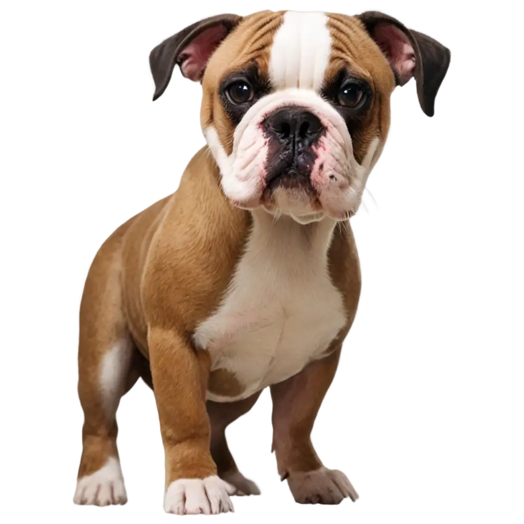 Premium-Olde-English-Bulldogge-PNG-Image-HighQuality-Breed-Illustration