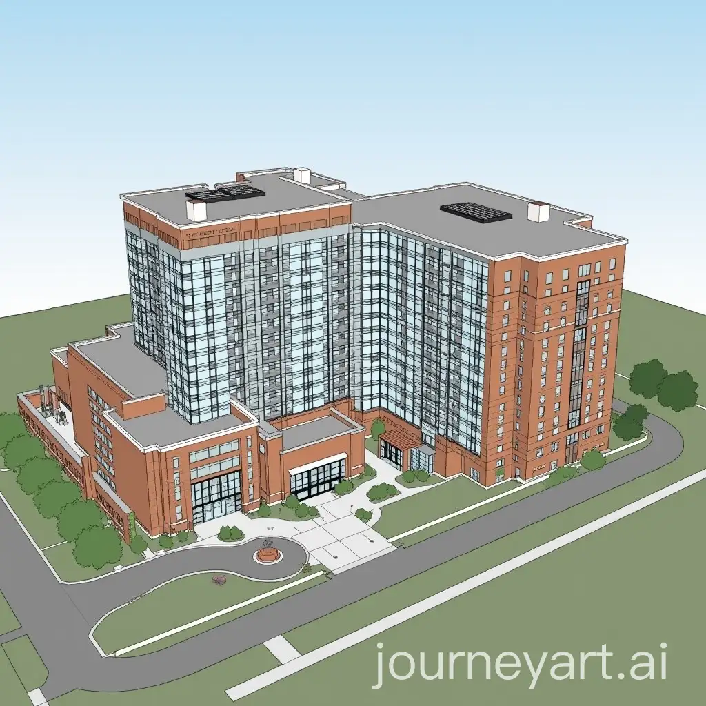 CrossSectional-View-of-a-County-Hospital-Medical-Center