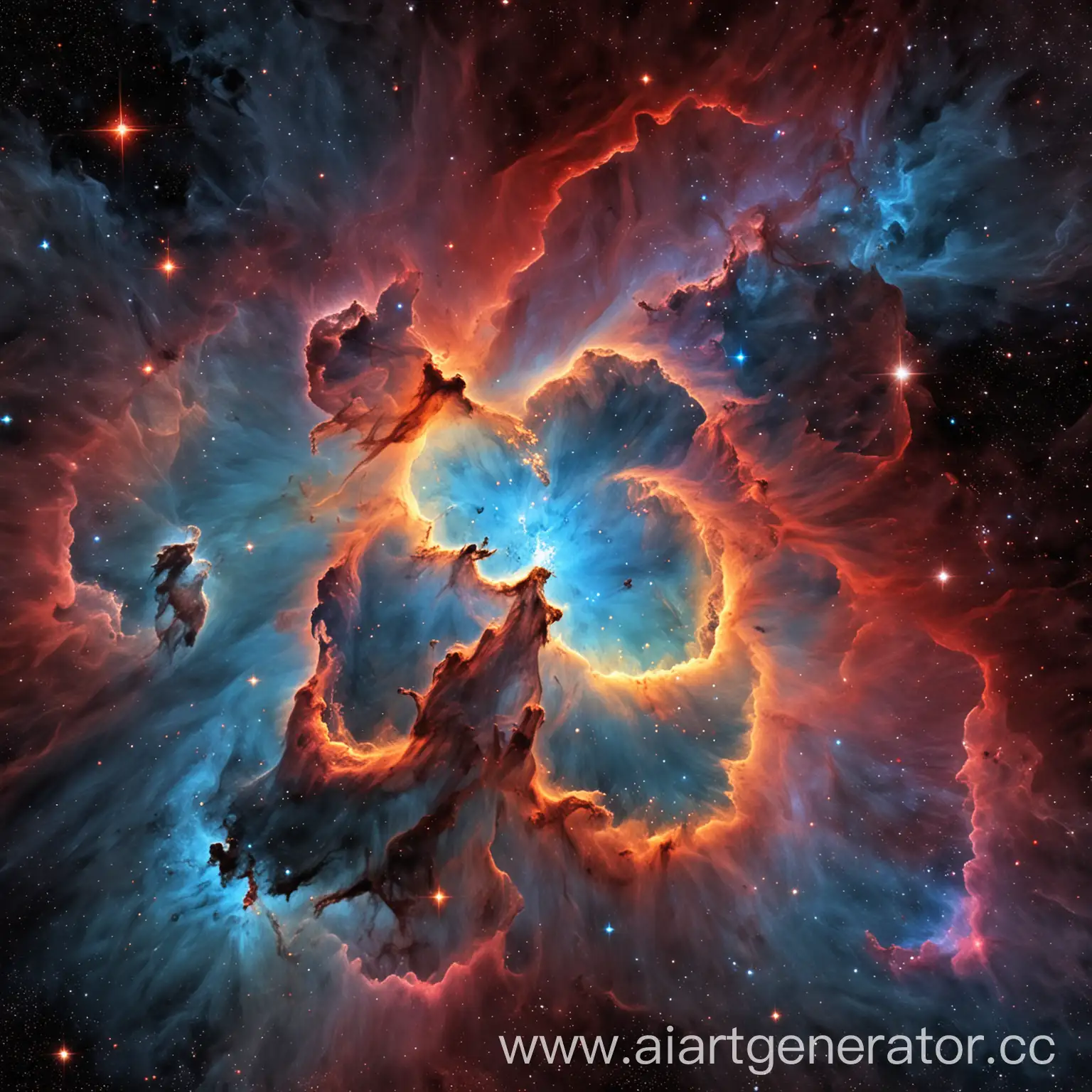 Colorful-Cosmic-Nebula-in-Deep-Space