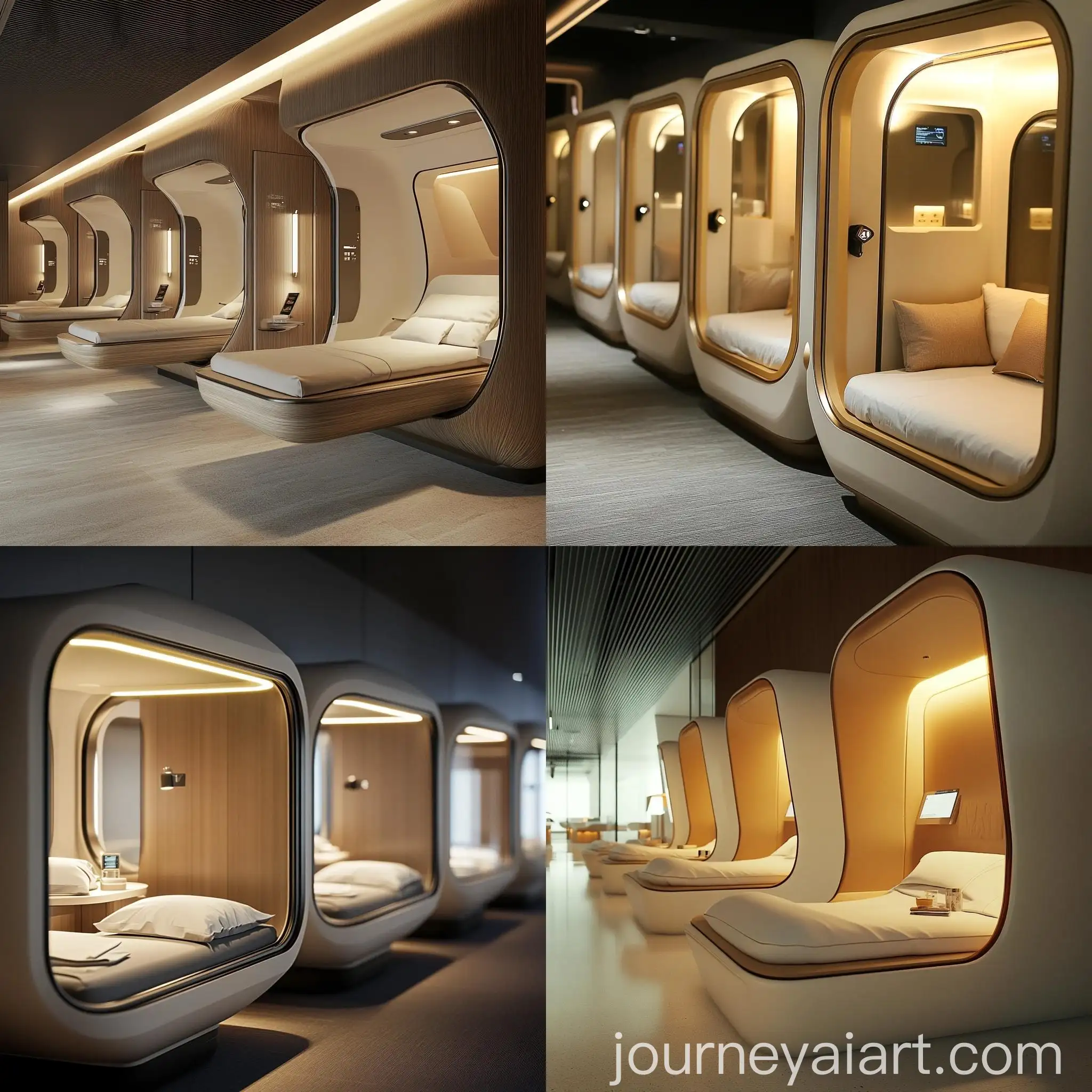 Luxury-VIP-Airport-Lounge-with-Private-Sleeping-Pods