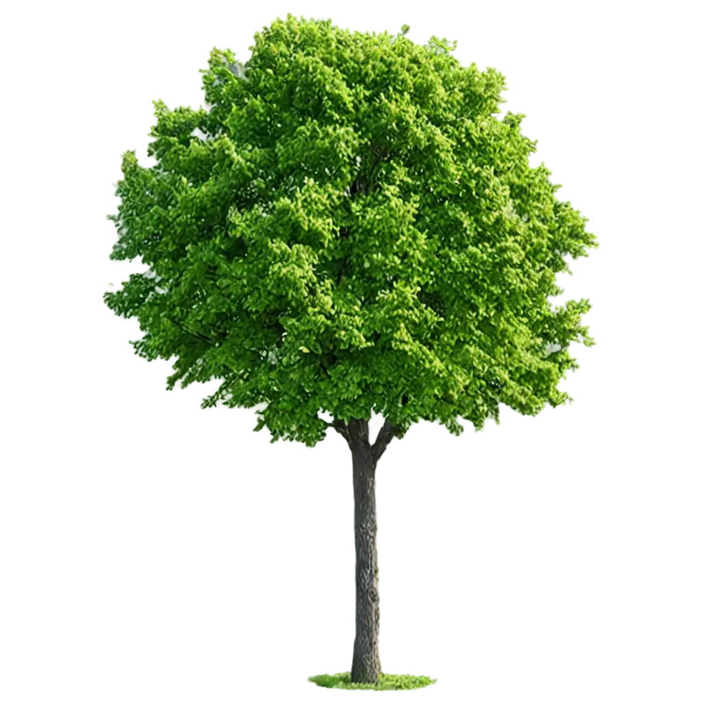 HighQuality-Green-Tree-PNG-Image-Natures-Serenity-Captured-in-Crisp-Detail