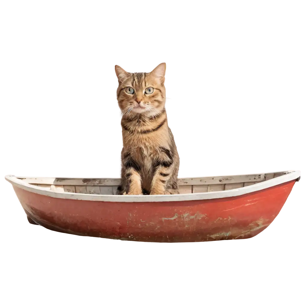 Cat-in-Boat-PNG-Image-Perfect-for-Creative-Designs-and-Web-Use