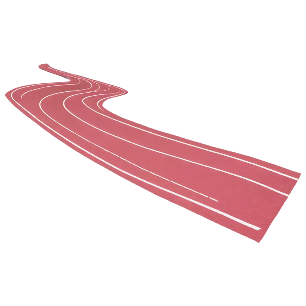 HighQuality-PNG-Image-of-a-Running-Track-in-Pink-Color-for-Versatile-Use