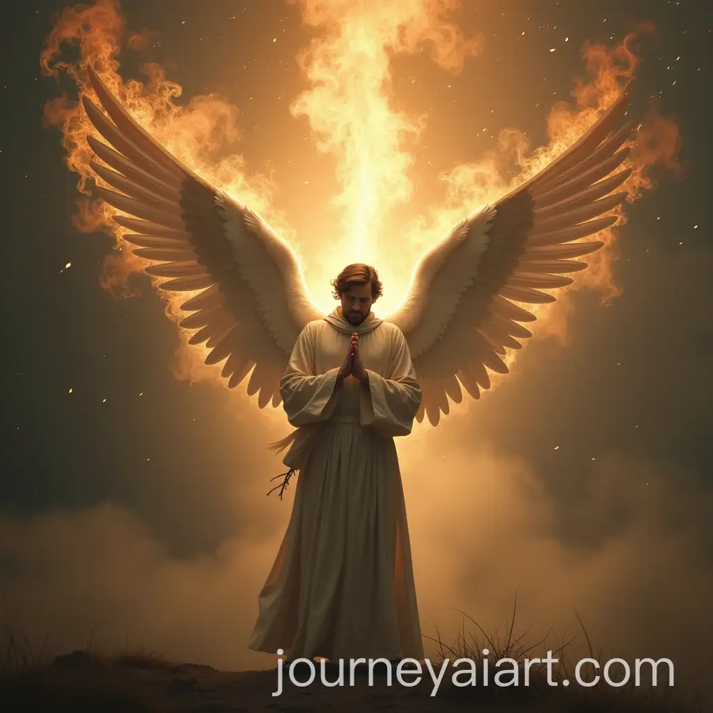 Angel-Protecting-Penitent-Man-from-Ethereal-Arrows