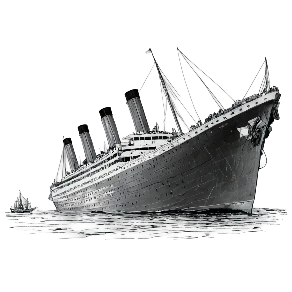 Stunning-Titanic-Drawing-in-PNG-Format-for-HighQuality-Art-Displays