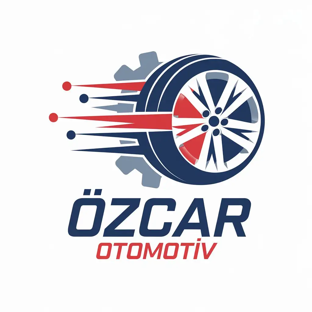 LOGO Design for zCar Otomotiv Modern Automotive Service with Dynamic Shapes and Vibrant Colors