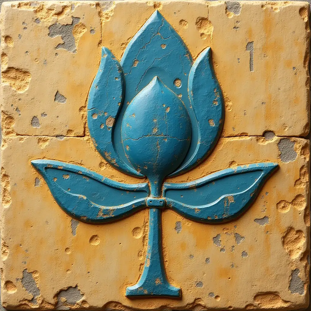 Ancient-Egyptian-Blue-Lotus-Symbol-in-Traditional-Art