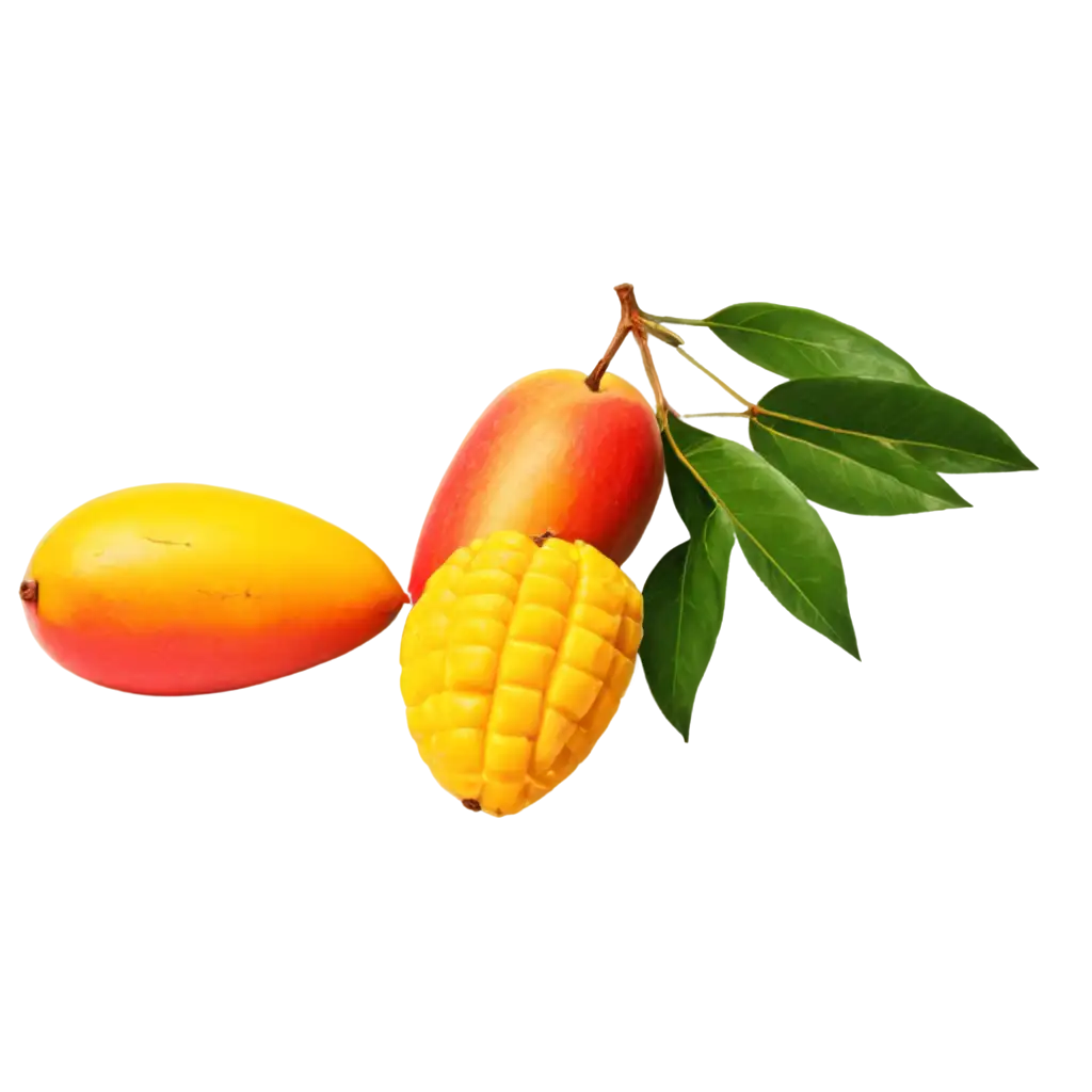 HighQuality-2D-Mango-PNG-Image-for-Versatile-Usage-and-Digital-Projects