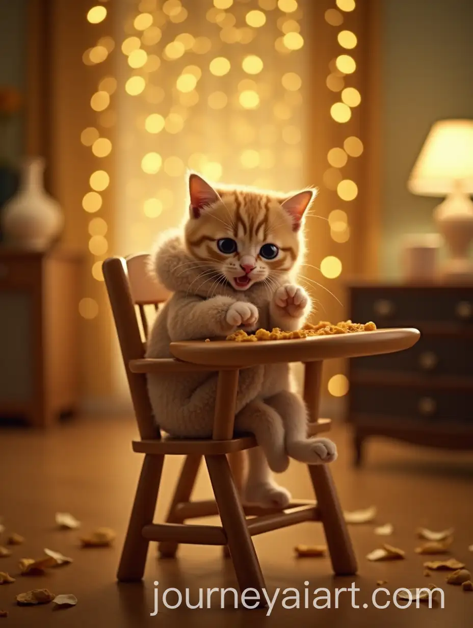 Little-CatAI-Art-Prompt-Expansion-Enjoying-a-Feast-at-a-Golden-Party