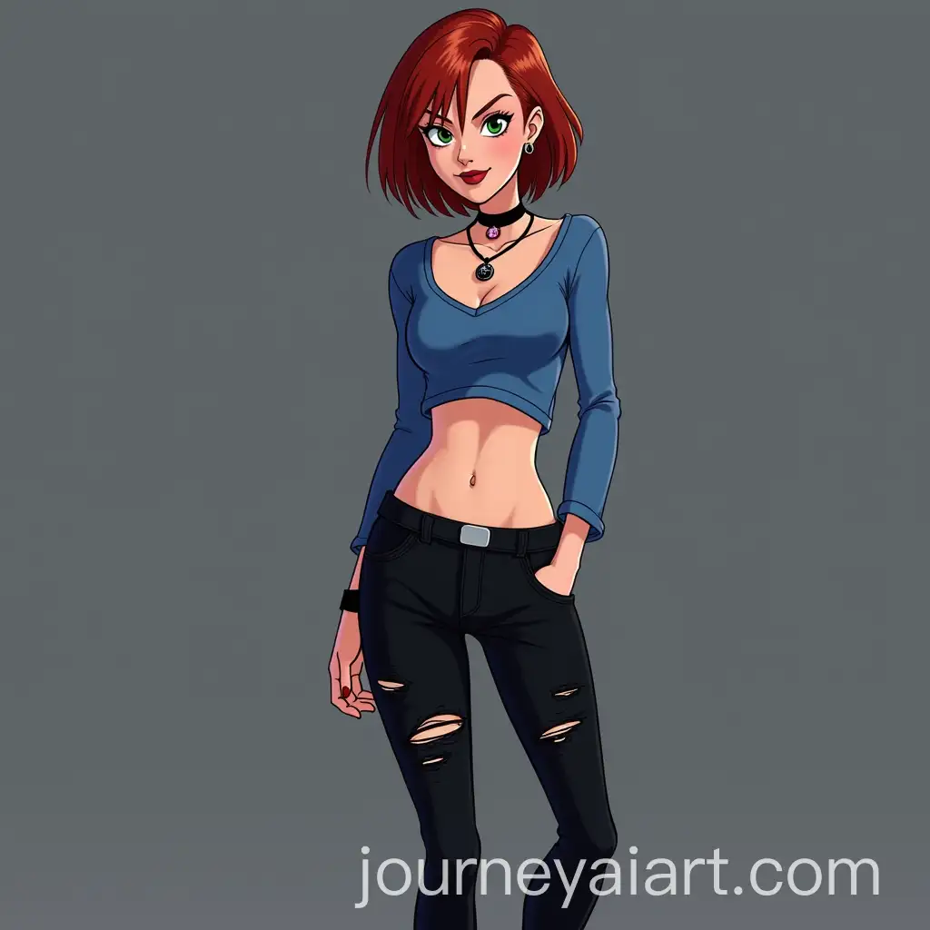 Mary-Jane-Watson-from-SpiderMan-2003-Animated-Series-in-Casual-Outfit