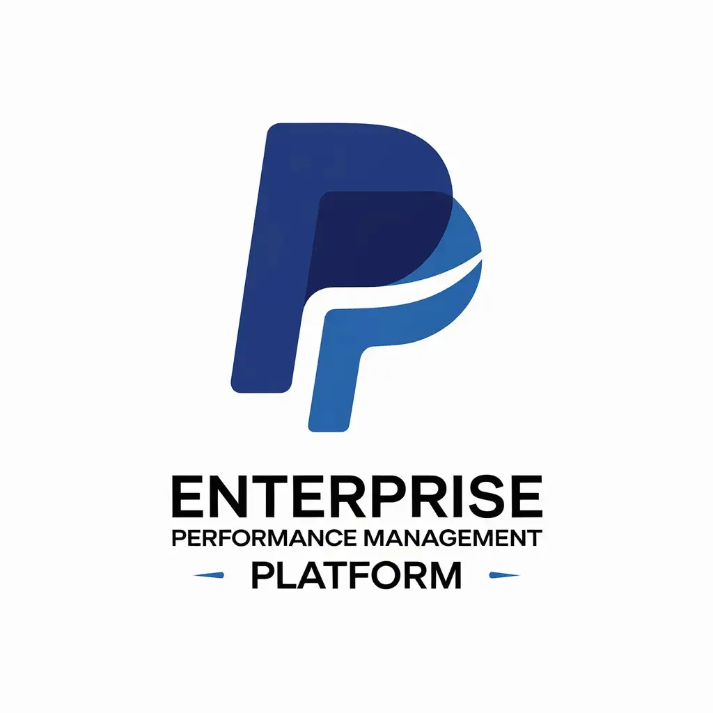 LOGO Design for Enterprise Performance Management Platform Modern and Professional with PayPalInspired Symbol