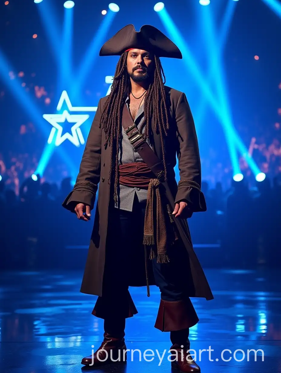 Charismatic-Pirate-on-Americas-Got-Talent-Stage-with-Neon-Lighting