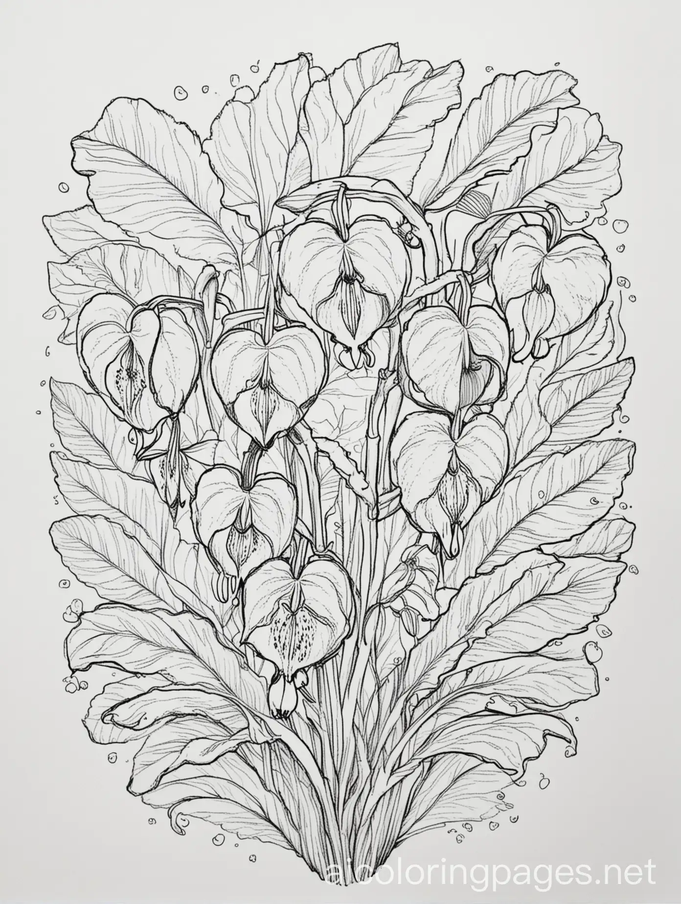 Simple-Bleeding-Hearts-Line-Drawing-Coloring-Page-for-Kids