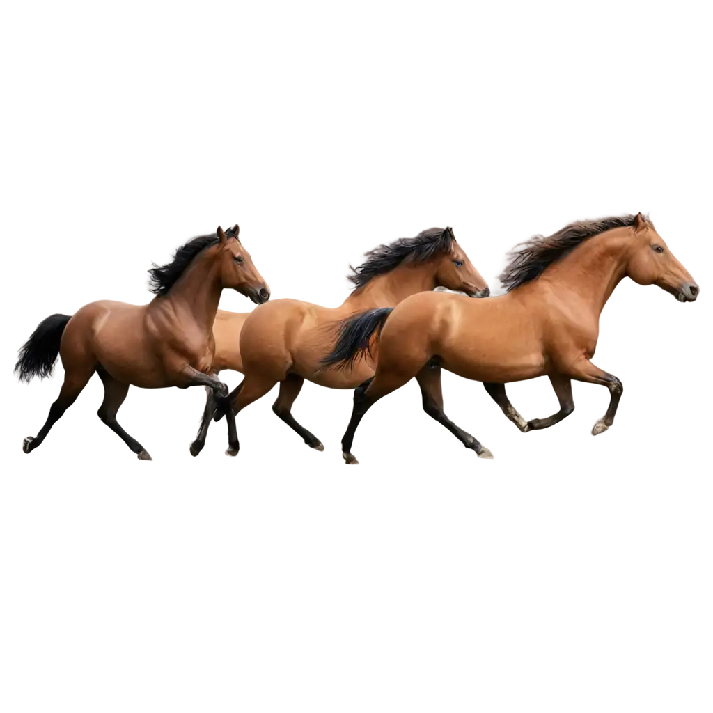 Stunning-PNG-of-a-Herd-of-Wild-Horses-Running-Perfect-for-Creative-Projects