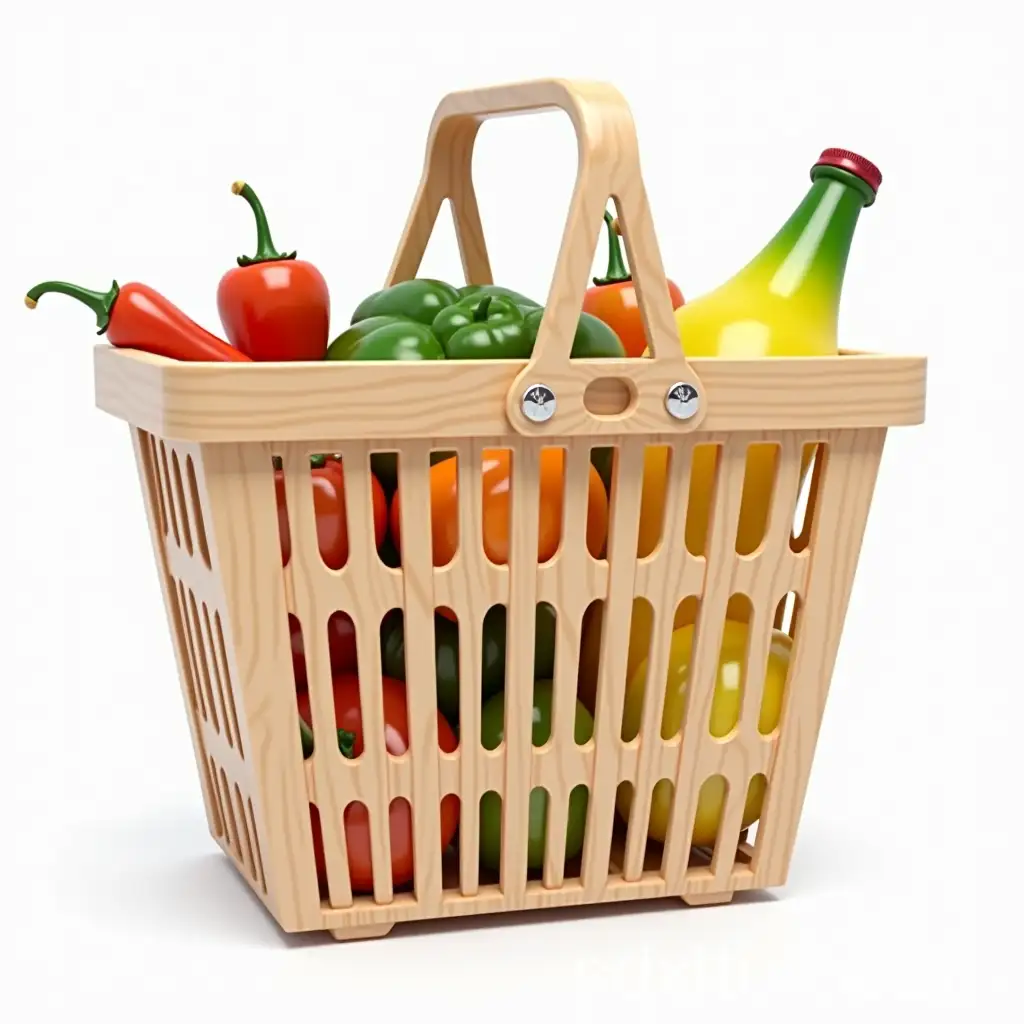 supermarket placeholder basket png