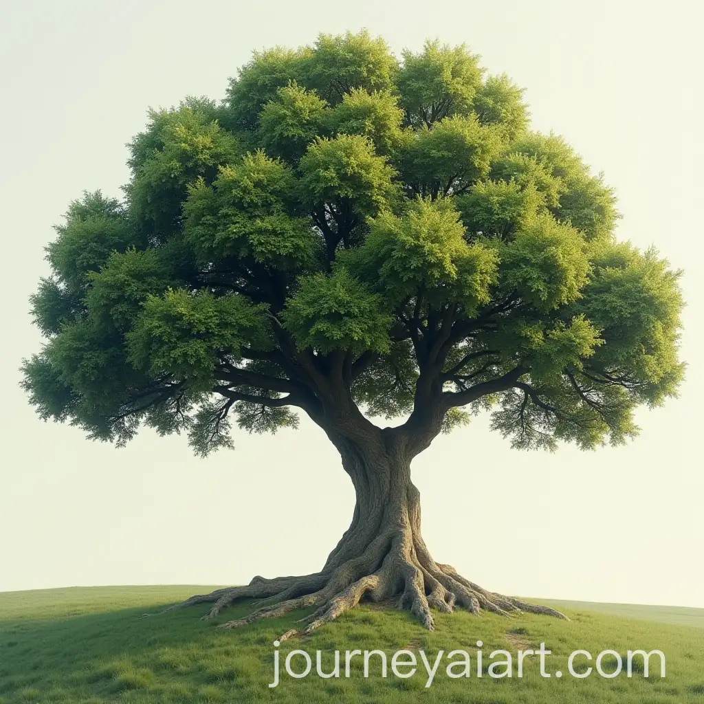 Whimsical-Grazy-Tree-in-a-Vibrant-Fantasy-Landscape