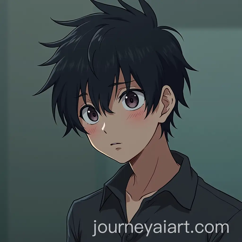 Depressed-Anime-Guy-Crying-in-Emotional-Scene