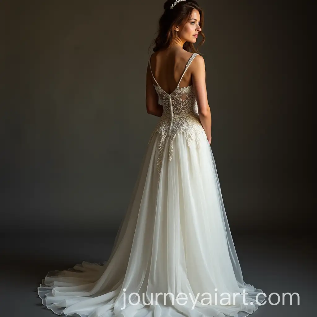 Shy-Man-Wearing-Wedding-Dress-in-Intimate-Portrait