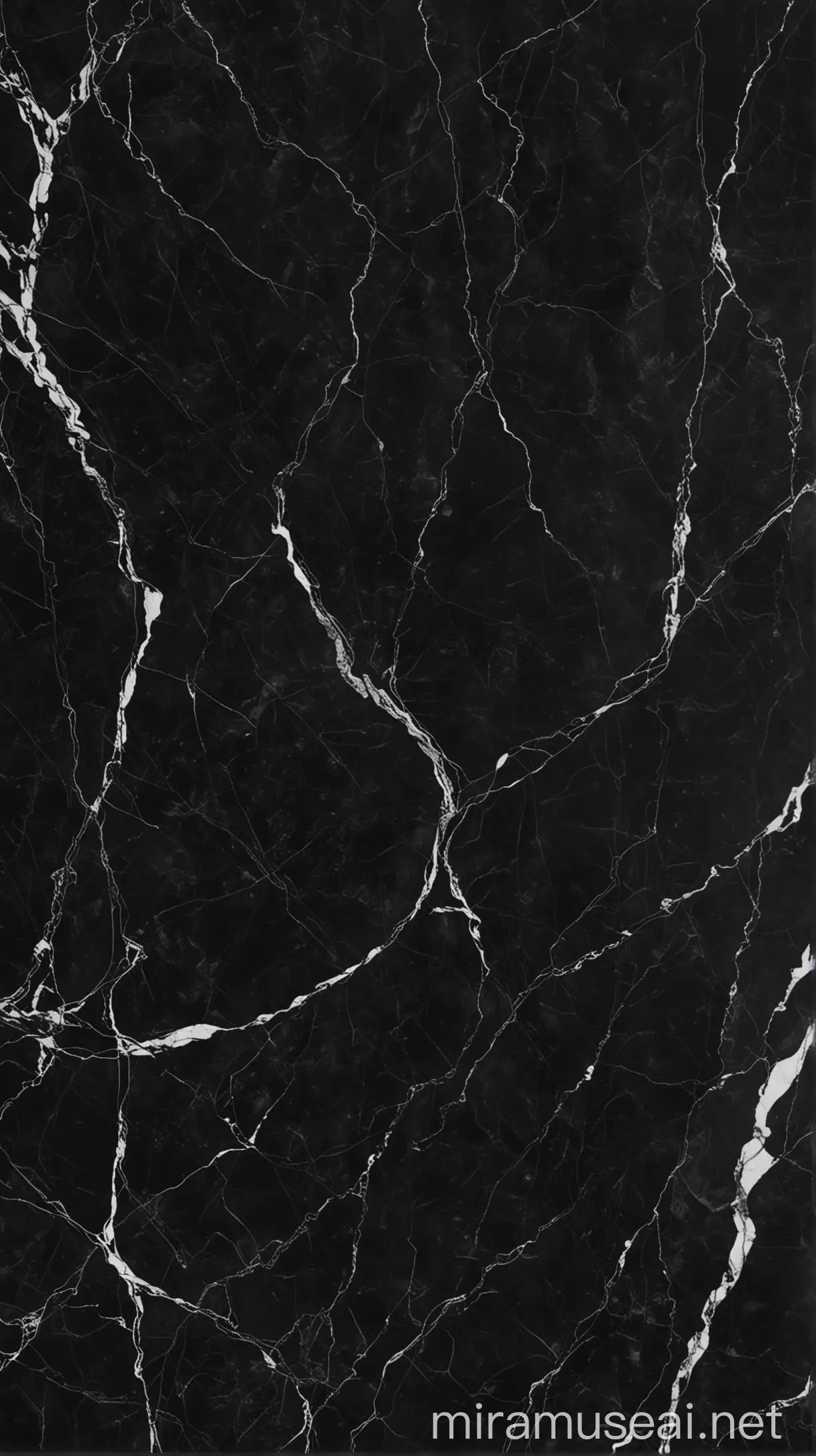 Elegant Black Marble Texture Background