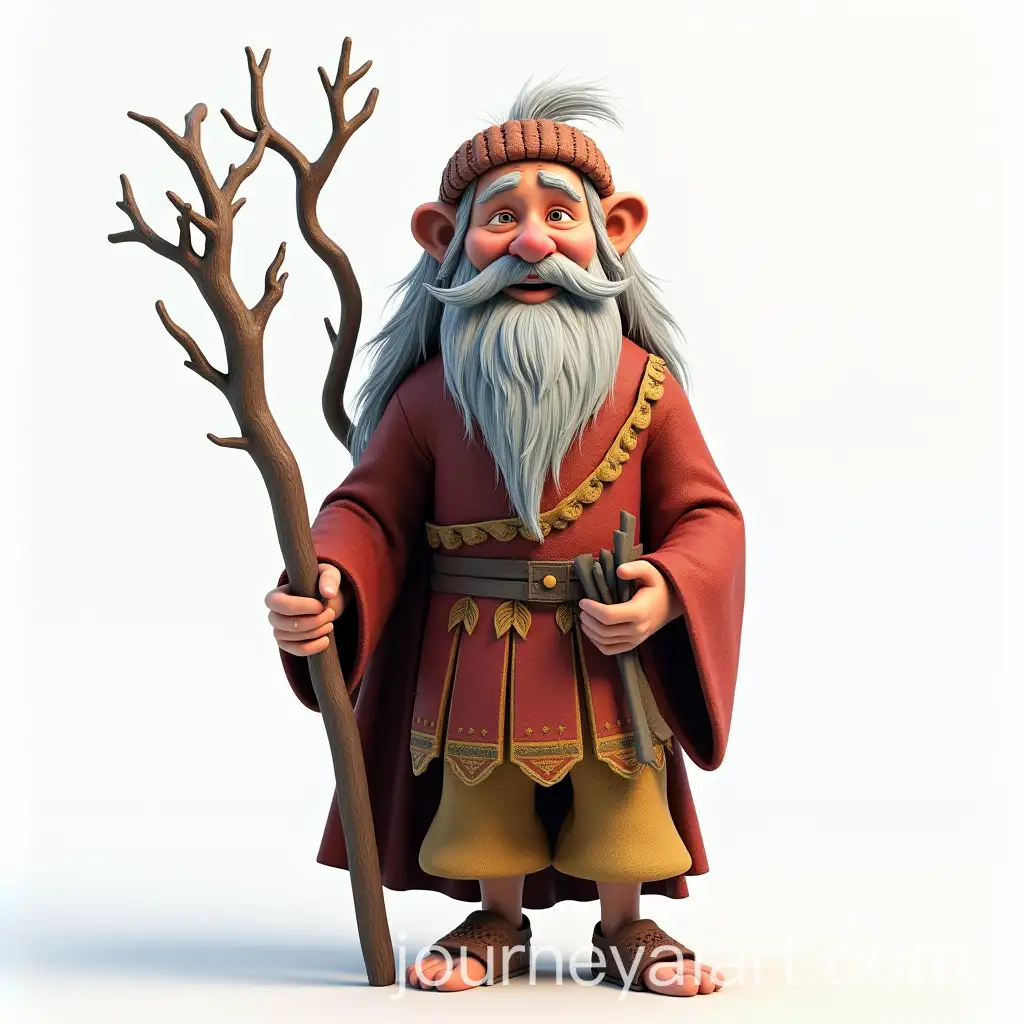 AI-Art-Prompt-ExpansionPlayful-Shaman-Elder-with-Grey-Hair-in-Ultrarealistic-3D-Model-with-Tree-Elements