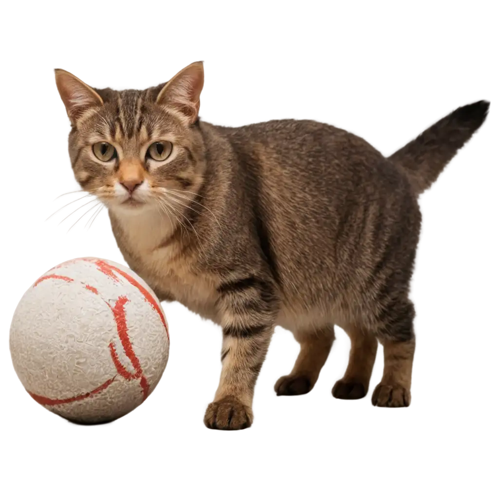 Cat-with-Ball-PNG-Image-Perfect-for-Transparent-Background-Graphics