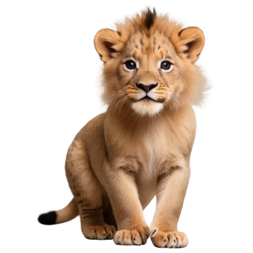 Cute-Lion-PNG-Image-Adorable-Illustration-for-Versatile-Applications