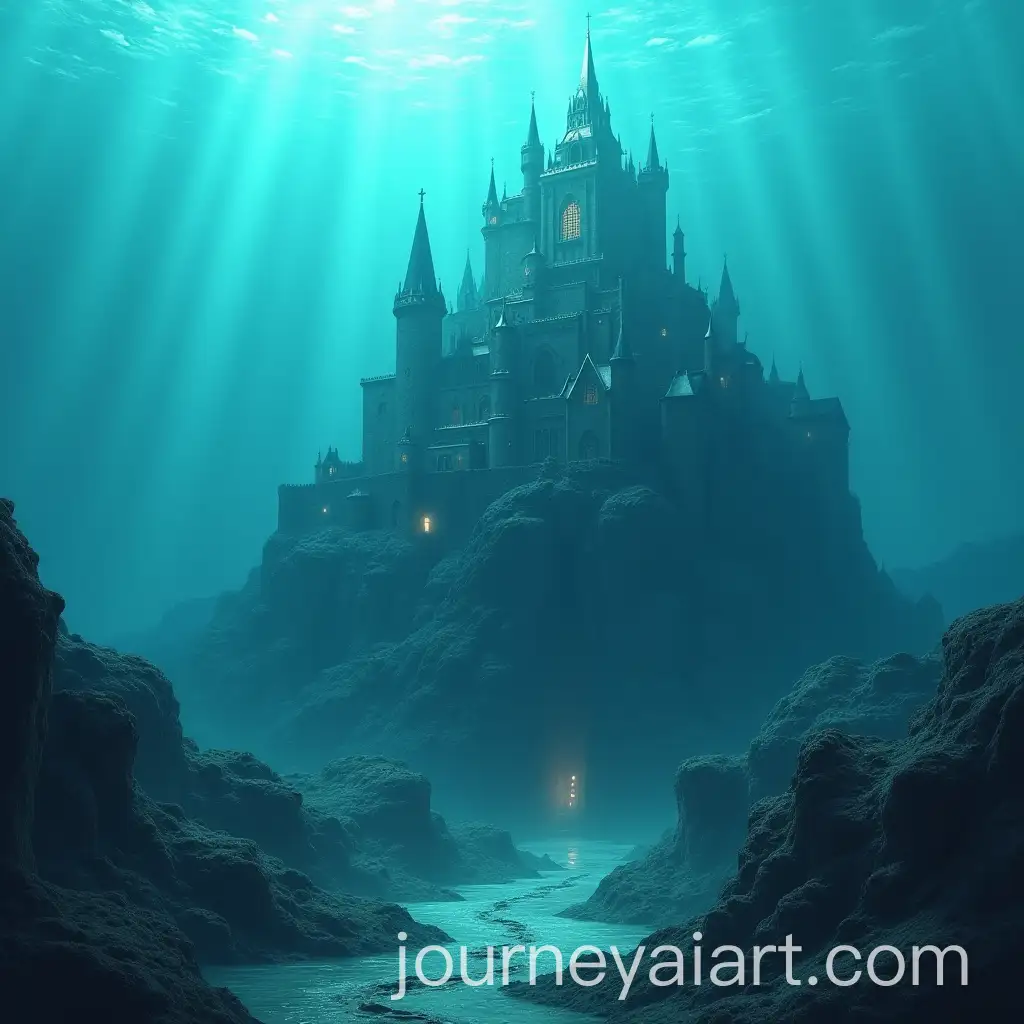 Fantasy-Underwater-Kingdom-with-Giant-Fortress-and-Citizen-Buildings
