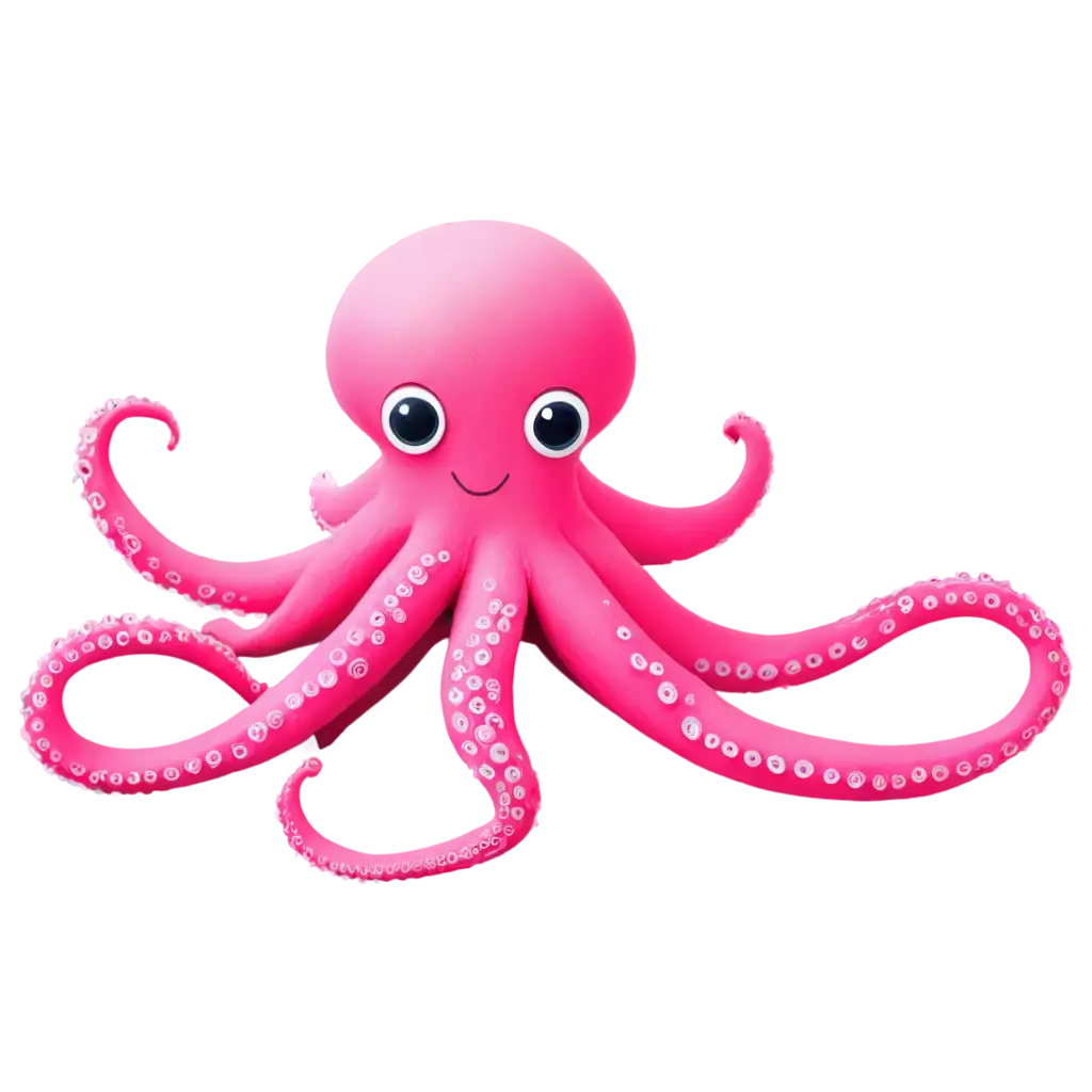 HighQuality-Pink-Octopus-PNG-Image-for-Various-Creative-Uses