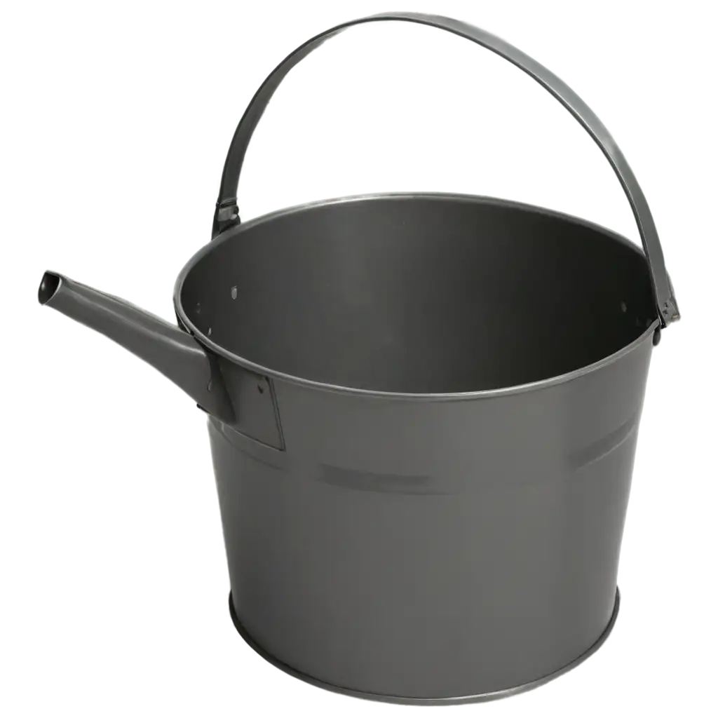 Metallic-Bucket-with-Handle-PNG-Durable-and-Versatile-Container-for-Household-and-Gardening-Tasks