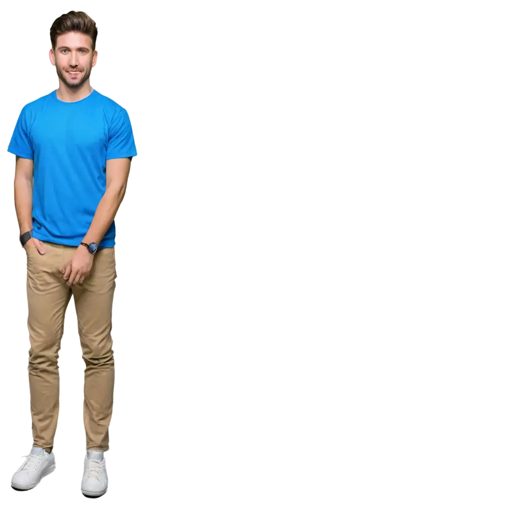 Vivid-Blue-TShirt-PNG-Create-HighQuality-Visual-Content