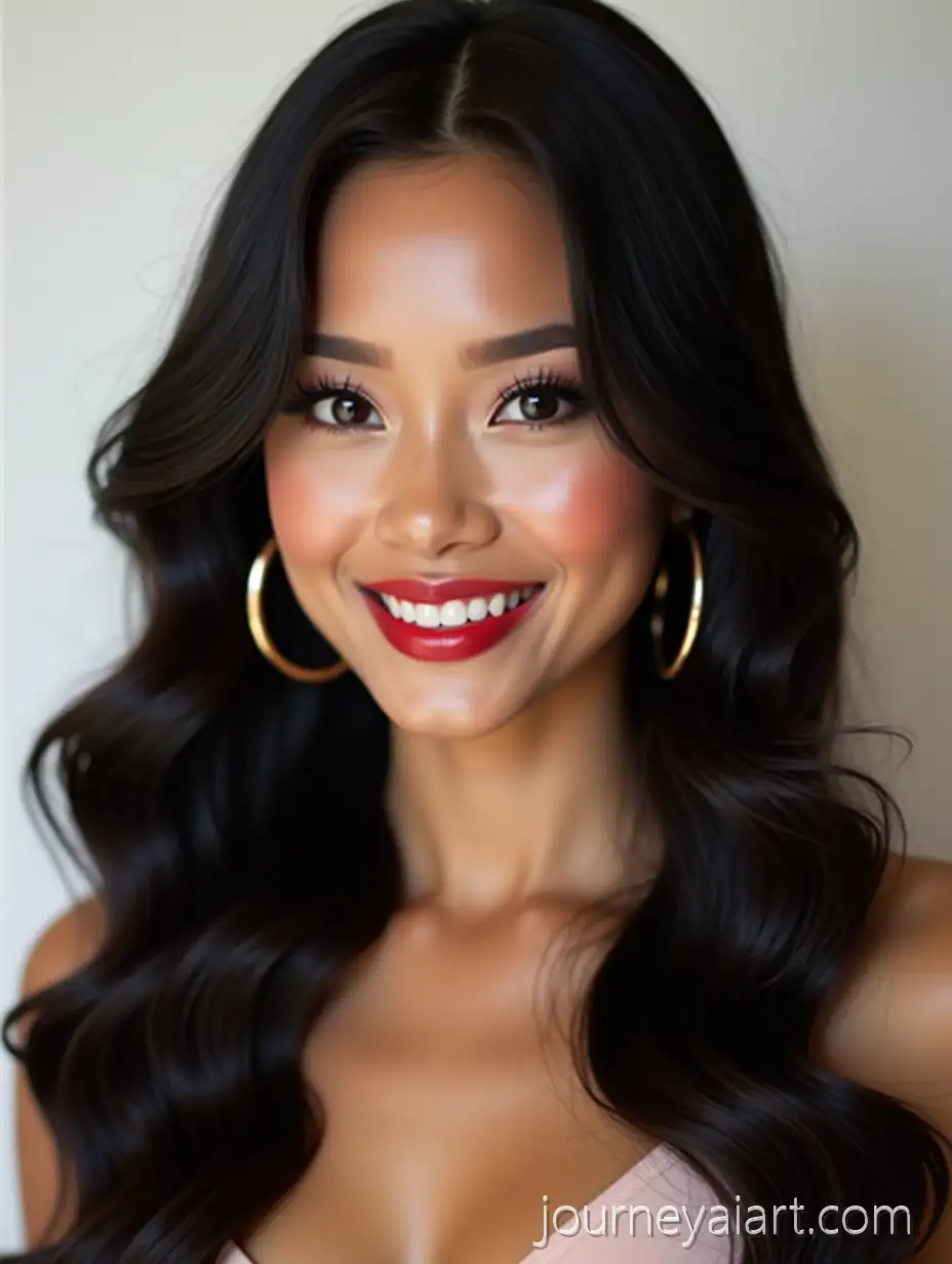 Elegant-Asian-Woman-with-Glamorous-Makeup-and-ConfElegant-Asian-Woman-Portraitident-Smile-in-Studio-Setting