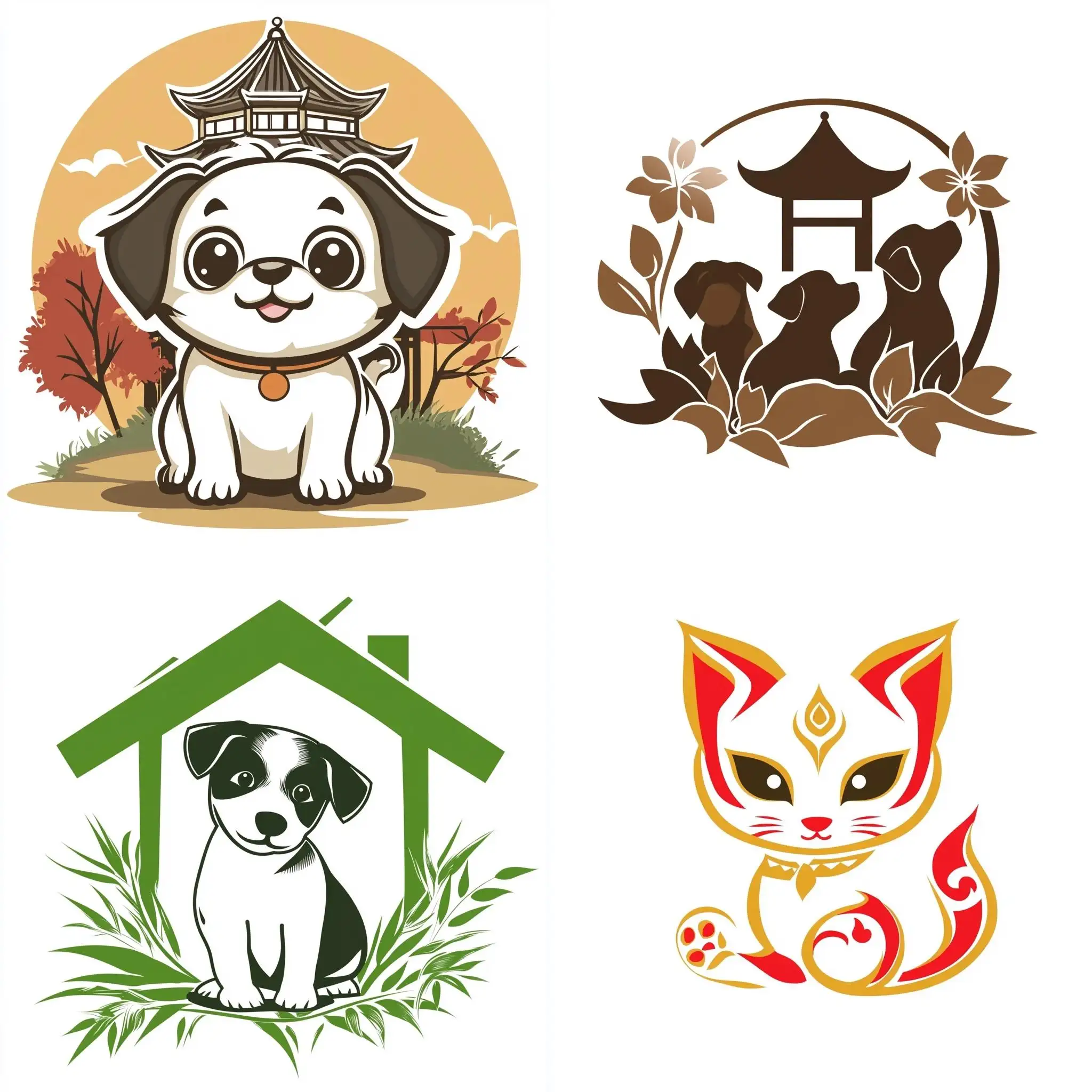 PetFriendly-Chiang-Mai-Homes-Fan-Page-Logo-Design