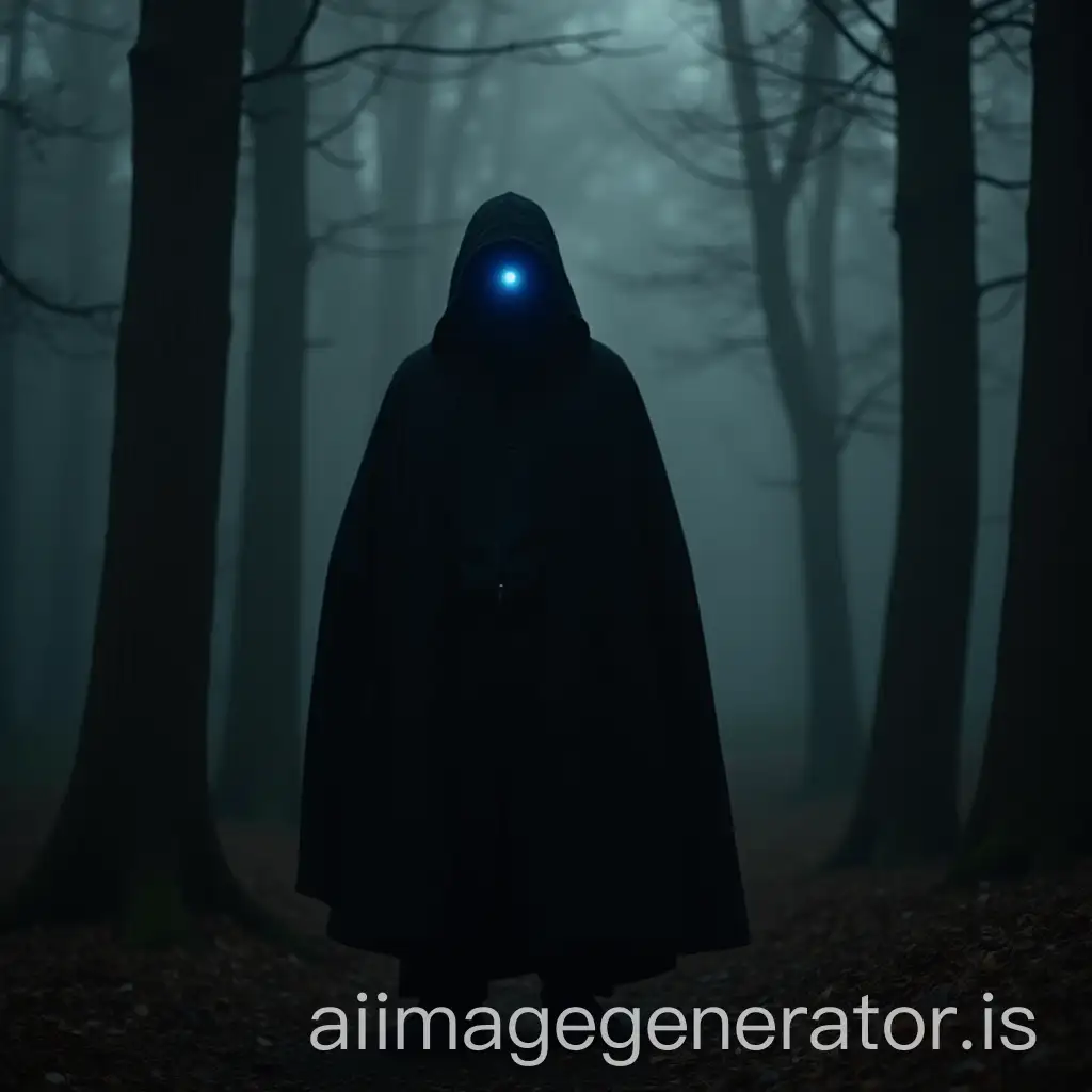 Mysterious-Hooded-Figure-in-Enchanted-Forest