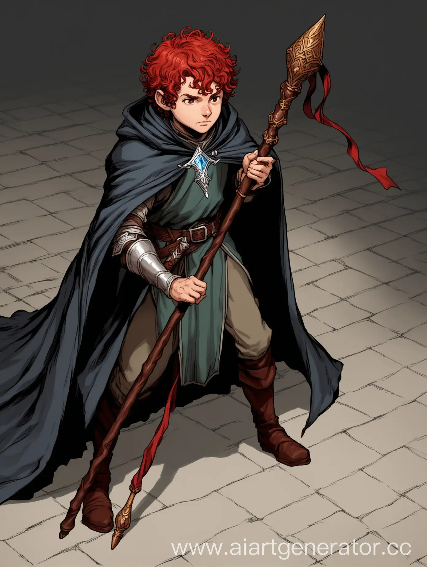 Fantasy-Boy-Character-with-Red-Curly-Hair-and-Long-Cloak-Holding-Staff